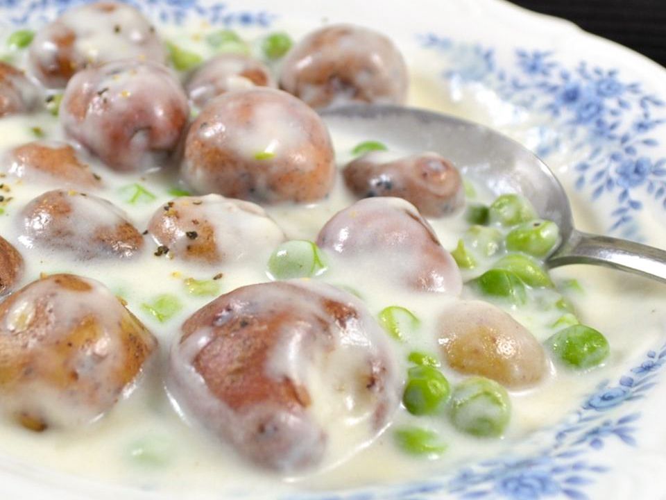creamed peas and potatoes - Article 2